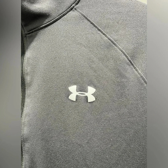 Under Armour All Season Gear Semi-Fitted gray quarter zip size large womens - Picture 3 of 5
